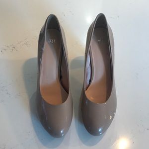 H&M Patent Leather Platform Pumps